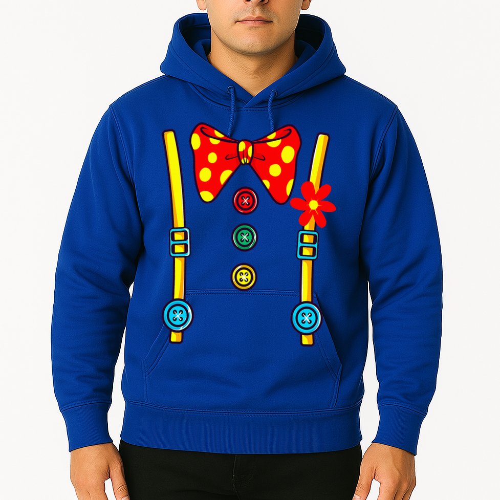 Clown Costume Halloween Circus Hoodie