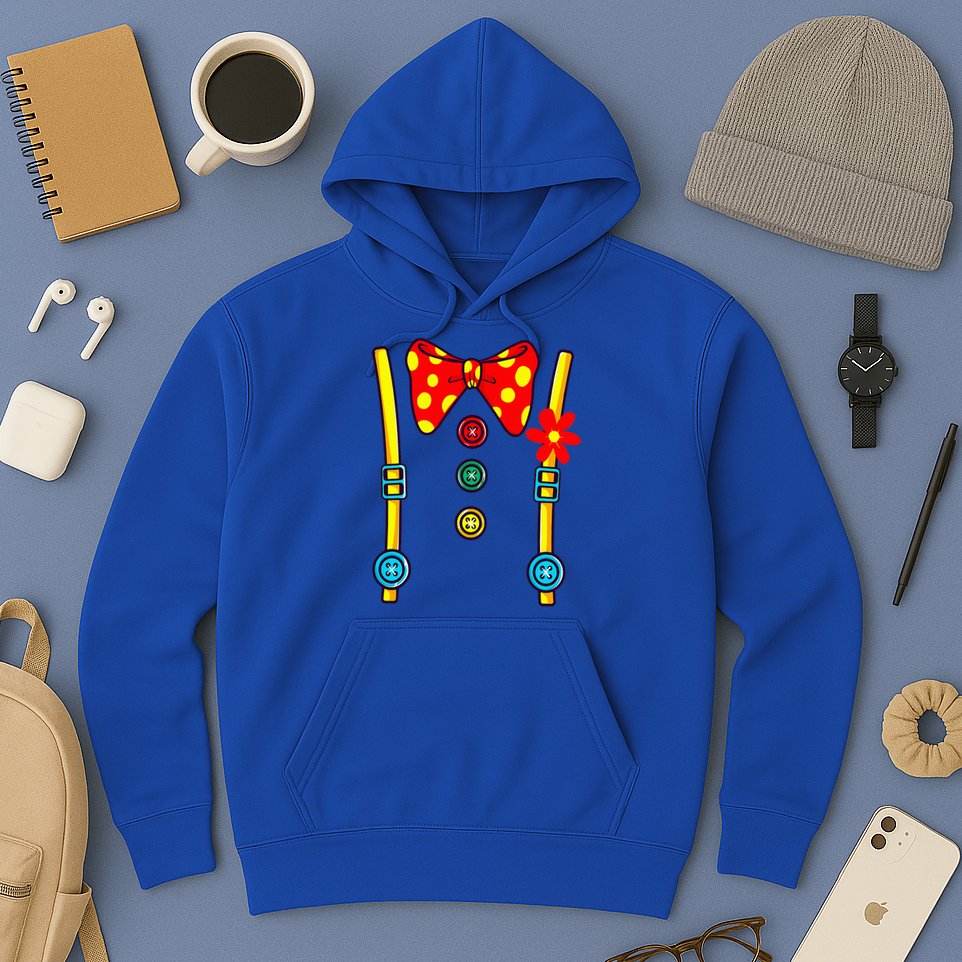Clown Costume Halloween Circus Hoodie