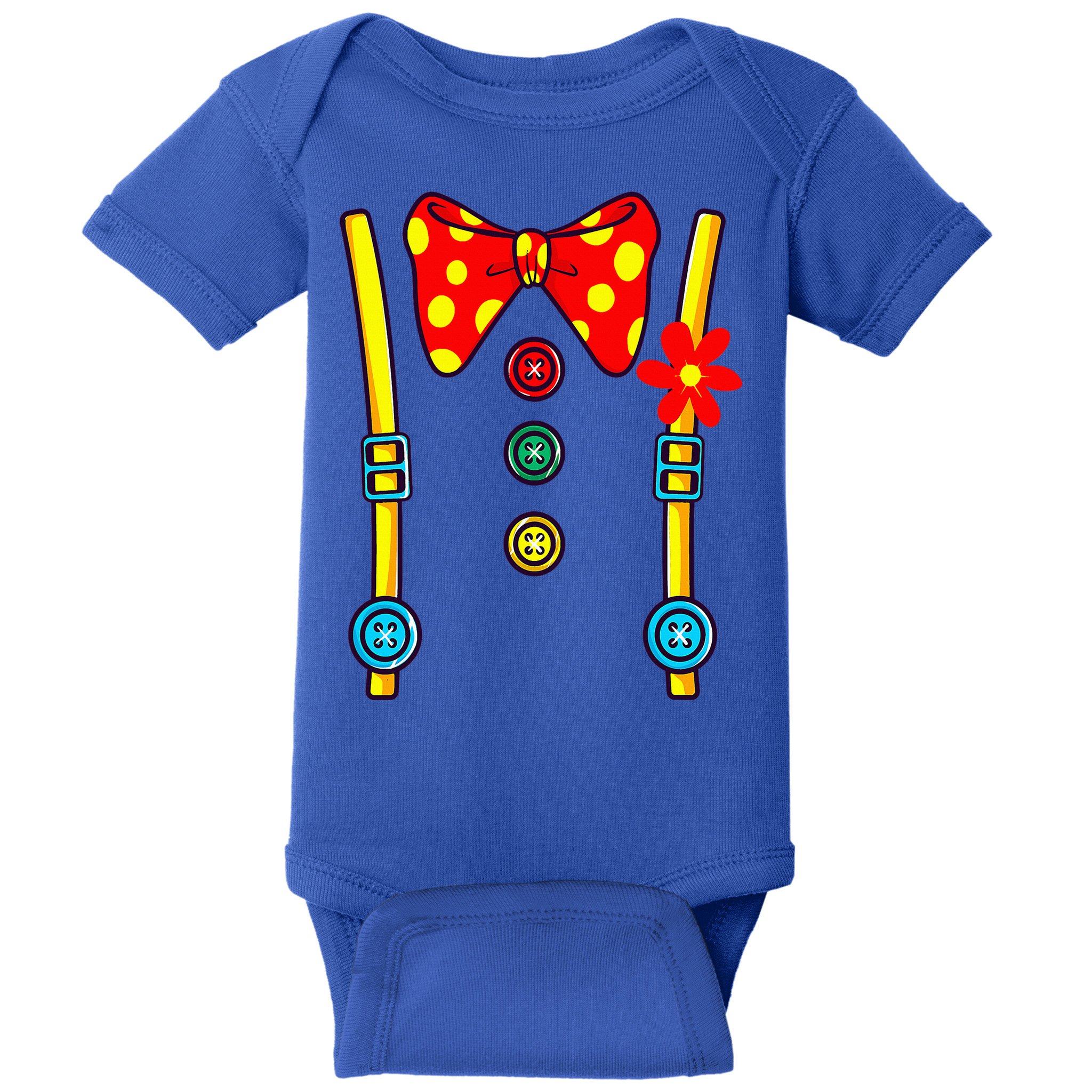 Clown Costume Halloween Circus Baby Bodysuit