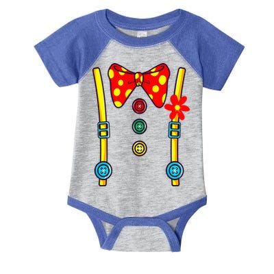 Clown Costume Halloween Circus Infant Baby Jersey Bodysuit