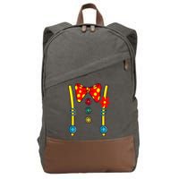Clown Costume Halloween Circus Cotton Canvas Backpack