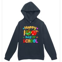 Cute Colorful Happy 100th Day Of School Urban Pullover Hoodie