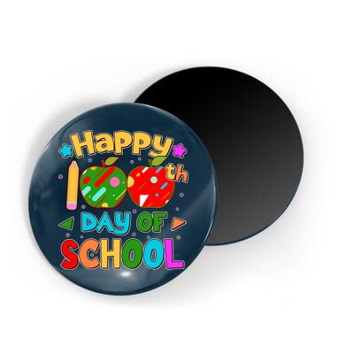 Cute Colorful Happy 100th Day Of School Magnet
