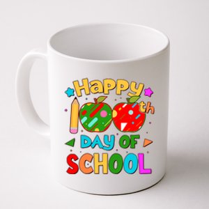 Cute Colorful Happy 100th Day Of School Coffee Mug