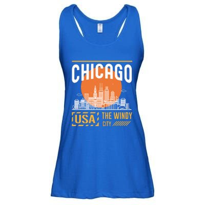 Chicago Ladies Essential Flowy Tank