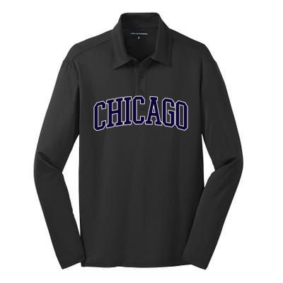 CHICAGO Silk Touch Performance Long Sleeve Polo