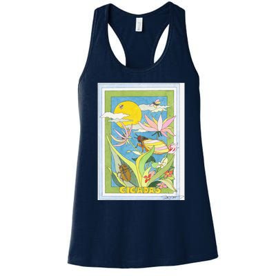 Cicadas Women's Racerback Tank