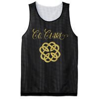 County Clare Ireland Heritage Saint Patrick's Day Mesh Reversible Basketball Jersey Tank