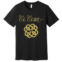 County Clare Ireland Heritage Saint Patrick's Day Premium T-Shirt