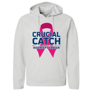 Crucial Catch Intercept Cancer Performance Fleece Hoodie