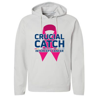 Crucial Catch Intercept Cancer Performance Fleece Hoodie