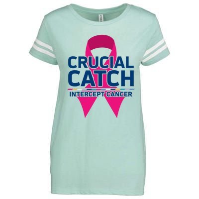 Crucial Catch Intercept Cancer Enza Ladies Jersey Football T-Shirt