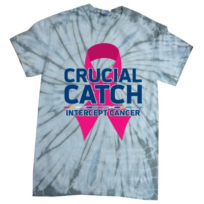 Crucial Catch Intercept Cancer Tie-Dye T-Shirt