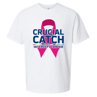 Crucial Catch Intercept Cancer Sueded Cloud Jersey T-Shirt