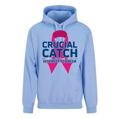 Crucial Catch Intercept Cancer Unisex Surf Hoodie