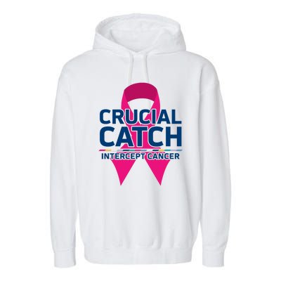 Crucial Catch Intercept Cancer Garment-Dyed Fleece Hoodie