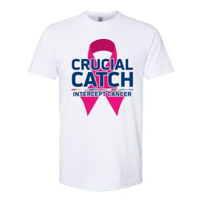 Crucial Catch Intercept Cancer Softstyle CVC T-Shirt