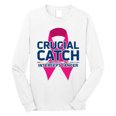 Crucial Catch Intercept Cancer Long Sleeve Shirt