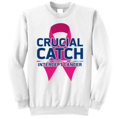 Crucial Catch Intercept Cancer Sweatshirt