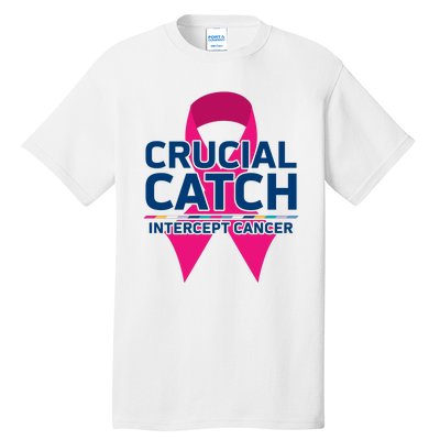 Crucial Catch Intercept Cancer Tall T-Shirt