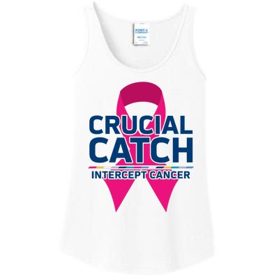 Crucial Catch Intercept Cancer Ladies Essential Tank