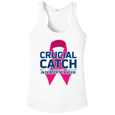 Crucial Catch Intercept Cancer Ladies PosiCharge Competitor Racerback Tank