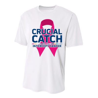 Crucial Catch Intercept Cancer Performance Sprint T-Shirt