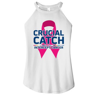 Crucial Catch Intercept Cancer Women's Perfect Tri Rocker Tank