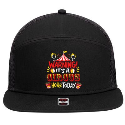 Circus 7 Panel Mesh Trucker Snapback Hat