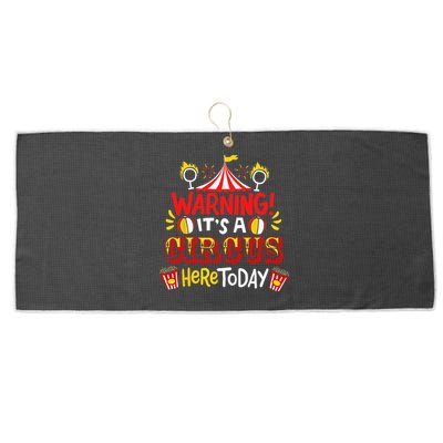 Circus Large Microfiber Waffle Golf Towel