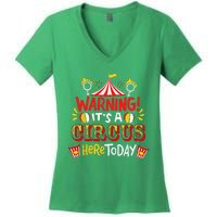 Circus Women's V-Neck T-Shirt