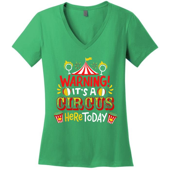 Circus Women's V-Neck T-Shirt