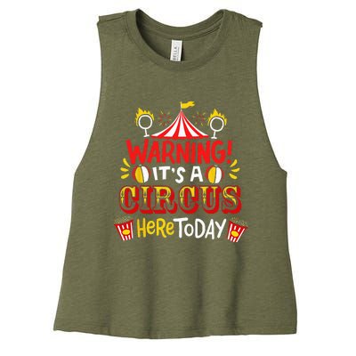 Circus Women's Racerback Cropped Tank