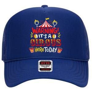 Circus High Crown Mesh Back Trucker Hat