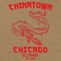 Chicago Chinatown Illinois Chinese American Loop South Side Cotton Canvas Backpack