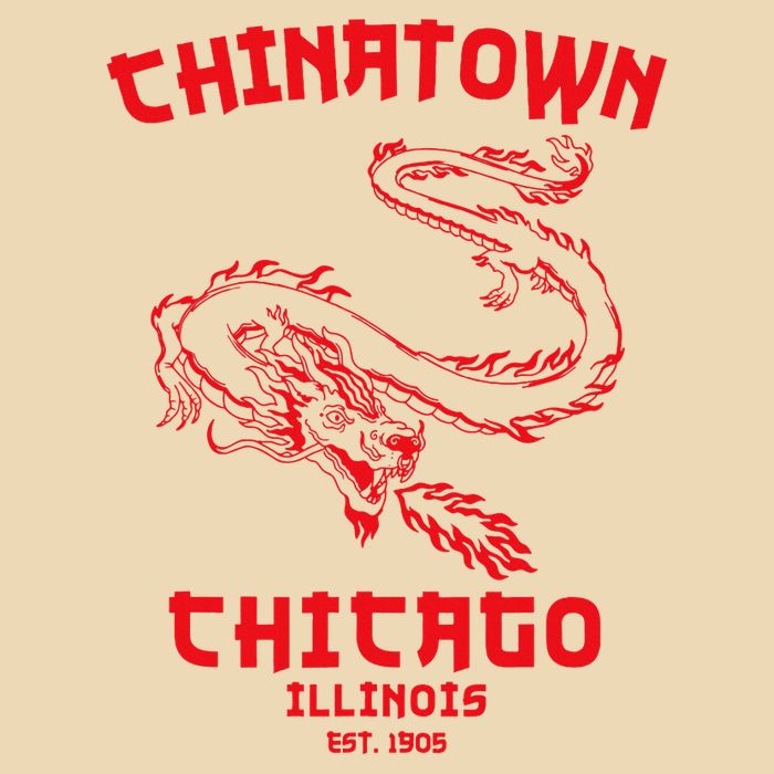 Chicago Chinatown Illinois Chinese American Loop South Side Zip Tote Bag