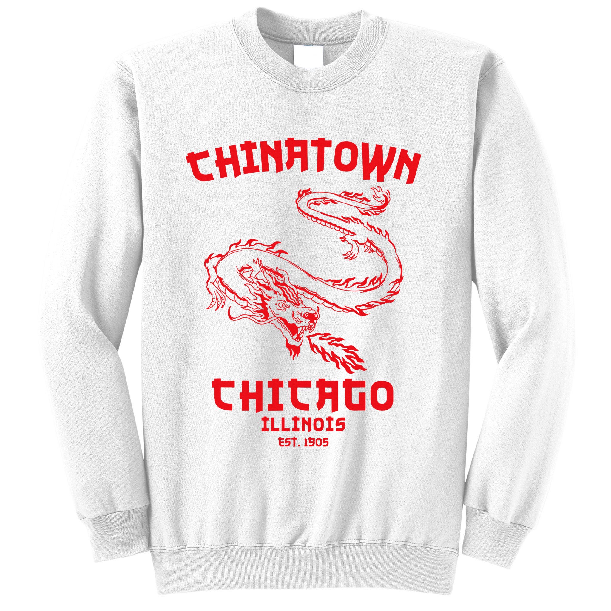 Chicago Chinatown Illinois Chinese American Loop South Side Sweatshirt
