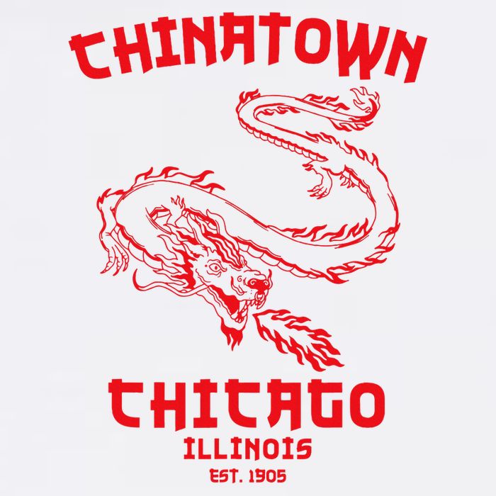 Chicago Chinatown Illinois Chinese American Loop South Side Adult Drive Performance Visor