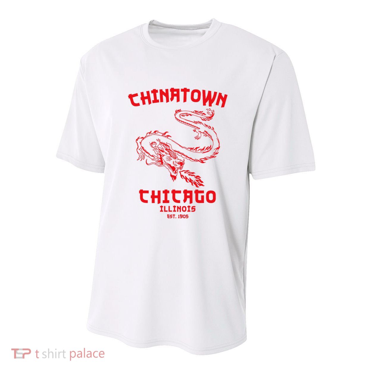 Chicago Chinatown Illinois Chinese American Loop South Side Youth Performance Sprint T-Shirt