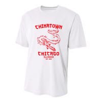 Chicago Chinatown Illinois Chinese American Loop South Side Youth Performance Sprint T-Shirt