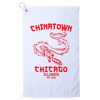 Chicago Chinatown Illinois Chinese American Loop South Side Golf Towel