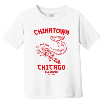 Chicago Chinatown Illinois Chinese American Loop South Side Toddler T-Shirt