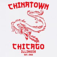 Chicago Chinatown Illinois Chinese American Loop South Side Short Acrylic Beanie
