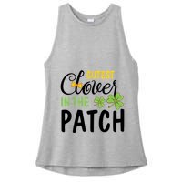 Cutest Clover In The Patch Ladies PosiCharge Tri-Blend Wicking Tank