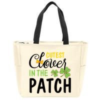 Cutest Clover In The Patch Zip Tote Bag
