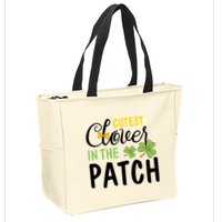 Cutest Clover In The Patch Zip Tote Bag