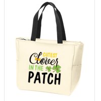 Cutest Clover In The Patch Zip Tote Bag