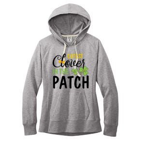 Cutest Clover In The Patch Women's Fleece Hoodie