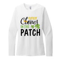 Cutest Clover In The Patch Womens CVC Long Sleeve Shirt