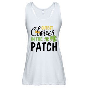 Cutest Clover In The Patch Ladies Essential Flowy Tank